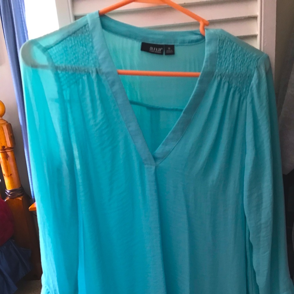 Quarter Length Silky Shirt